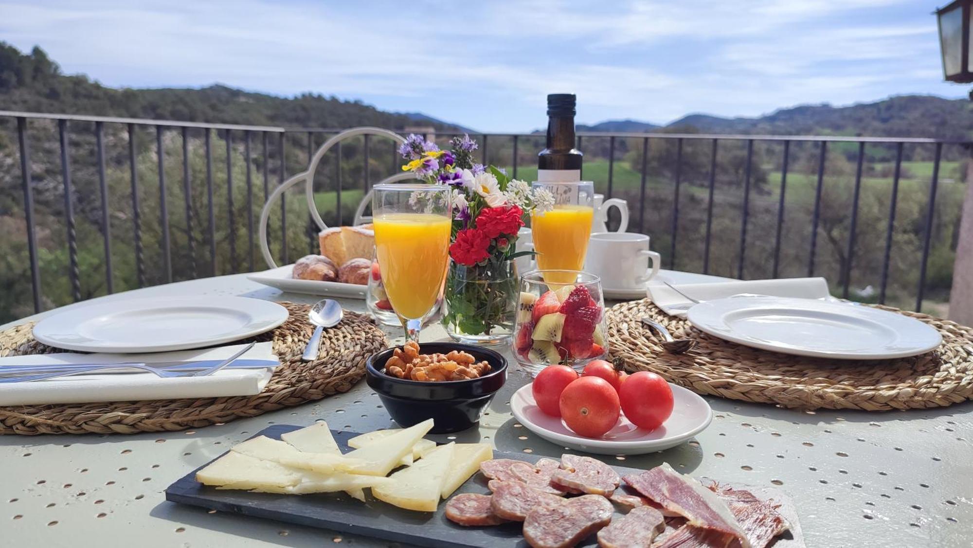 Cal Ros Bed & Breakfast Calonge de Segarra Eksteriør bilde